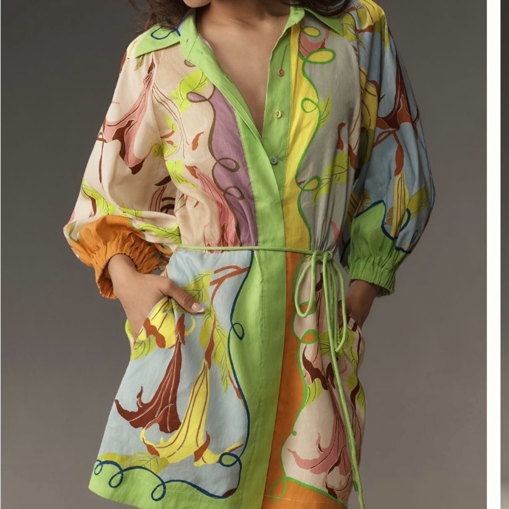 Alemais Rafaela Linen Dress